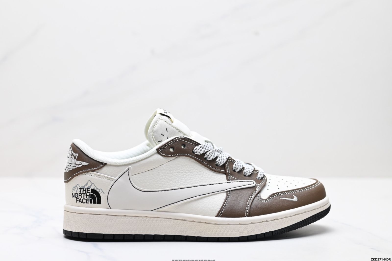 全新未使用Nike AJ1 逆スウッシュ Travis Scott x エアジョーダン XS6089-512