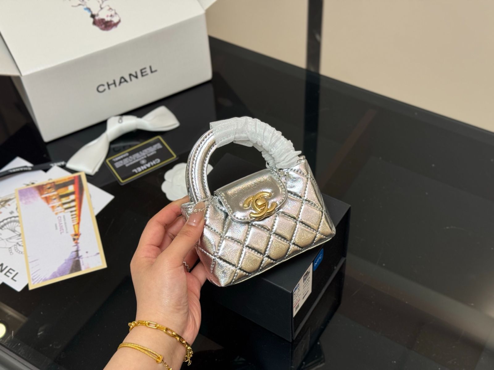 【今日特価】Chanel 23k Kelly Bag - シャネル 23k ケリー バッグ