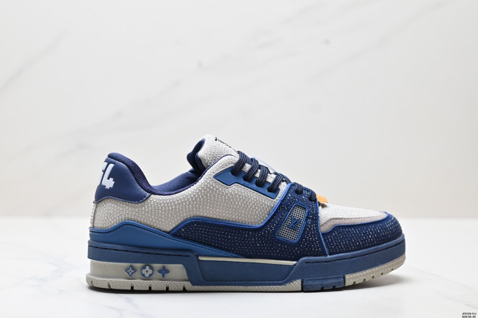 LV（ルイヴィトン）Louis Vuitton Trainer Sneaker Low レジャースポーツカルチャーユニセックススケートシューズ