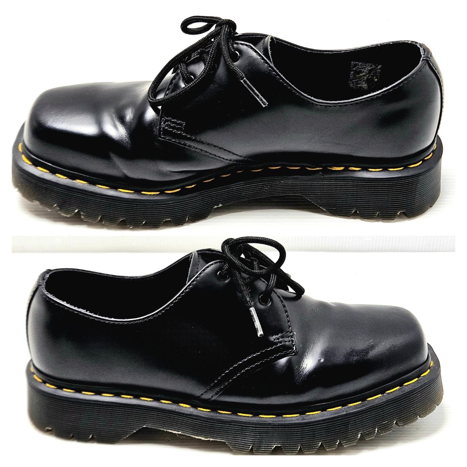 美品】Dr.Martens 1461 BEX SQUARE 3ホールシューズ UK7 26cm 厚底 