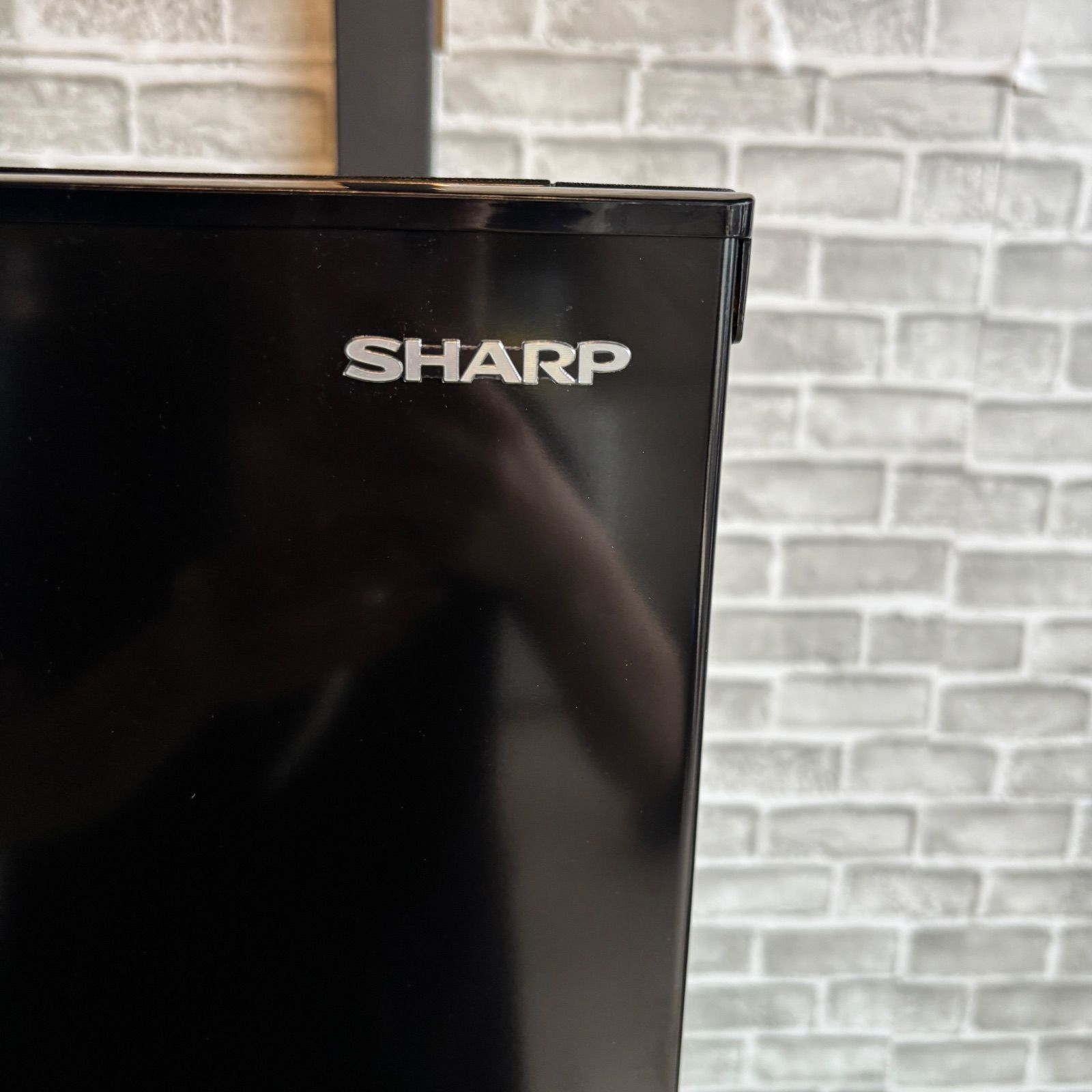 SHARP シャープ 冷蔵庫 2023年製 179L ブラック 2ドア 両開き つけかえ