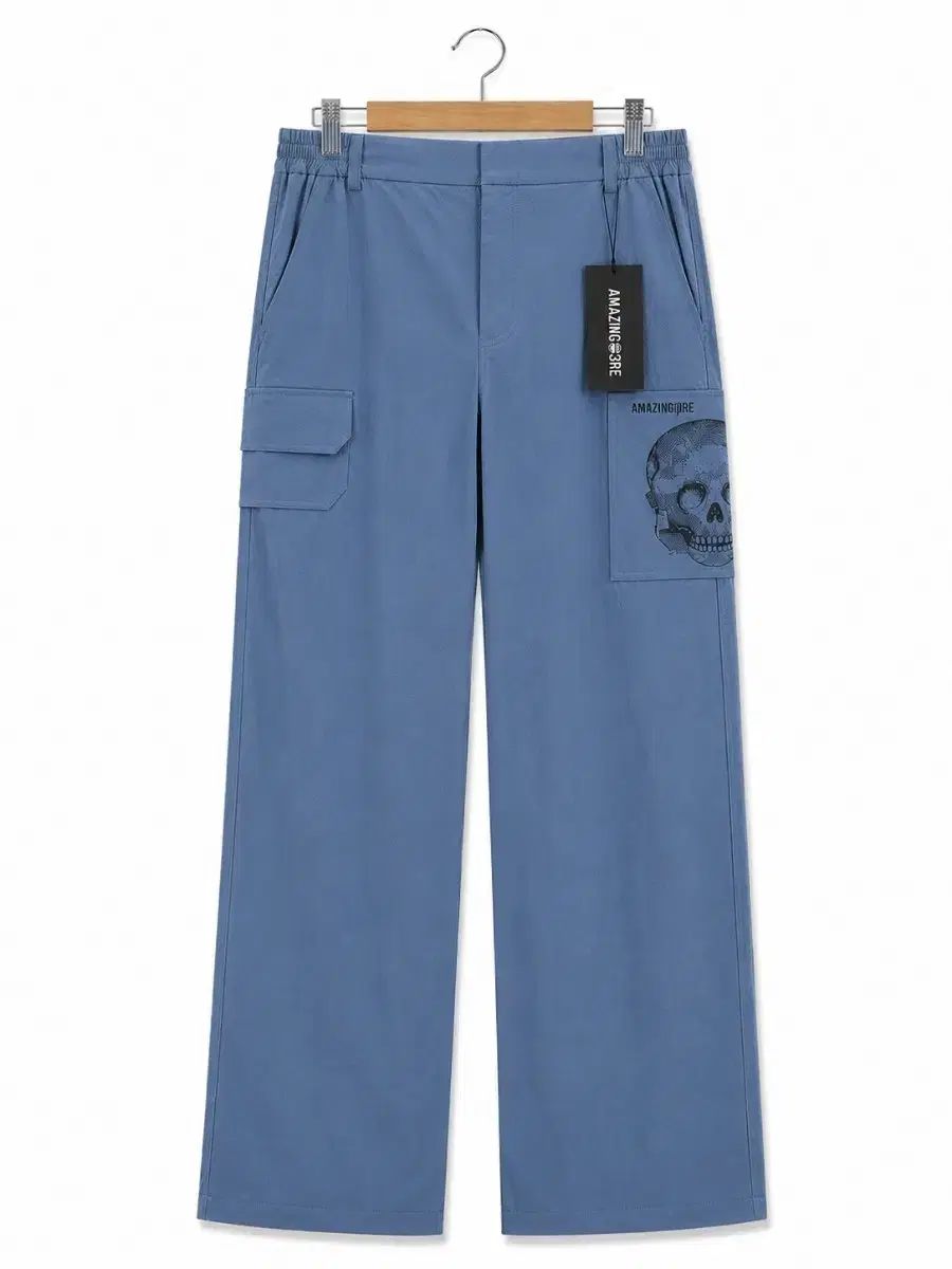 ゴルフウェア アメイジングコア スカル プリンティング カーゴパンツ サイズ M/ L/ XL