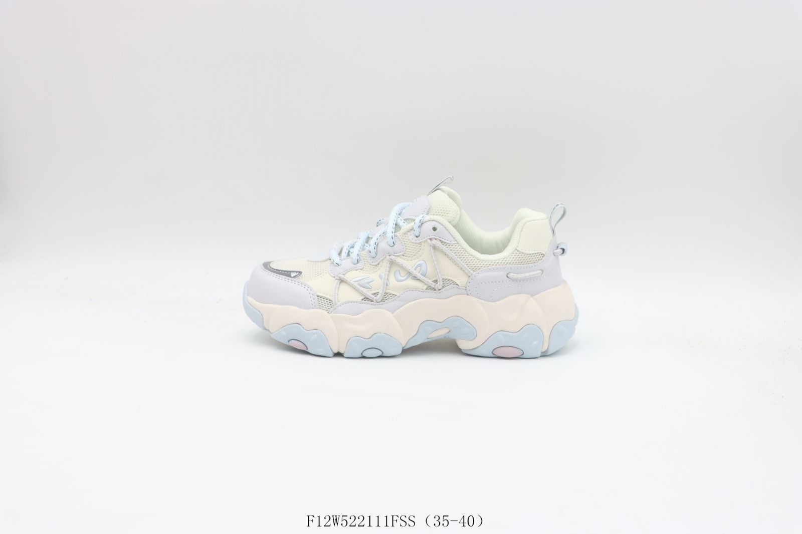 【今日特価】FILA フィラ クランキースニーカー F12W522111FSS ホワイトブルー