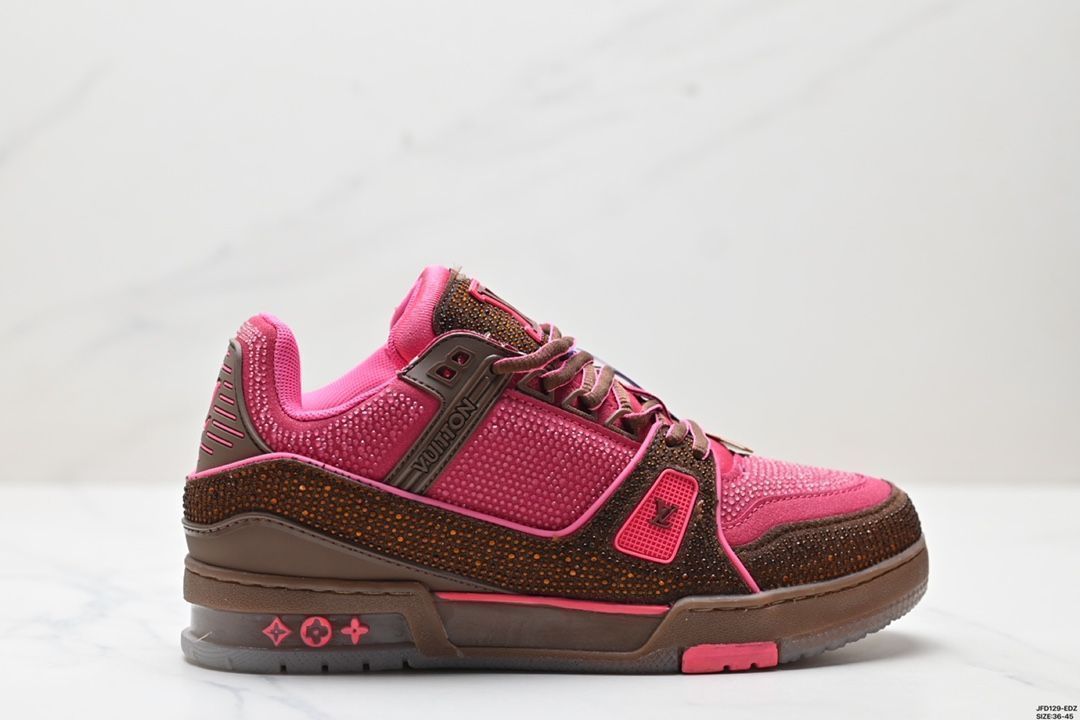 【LVルイ・ヴィトン】Trainer Maxi Low Sneaker パンブレッド マキシシリーズ ローカット カジュアル スポーツ バスケットシューズ09