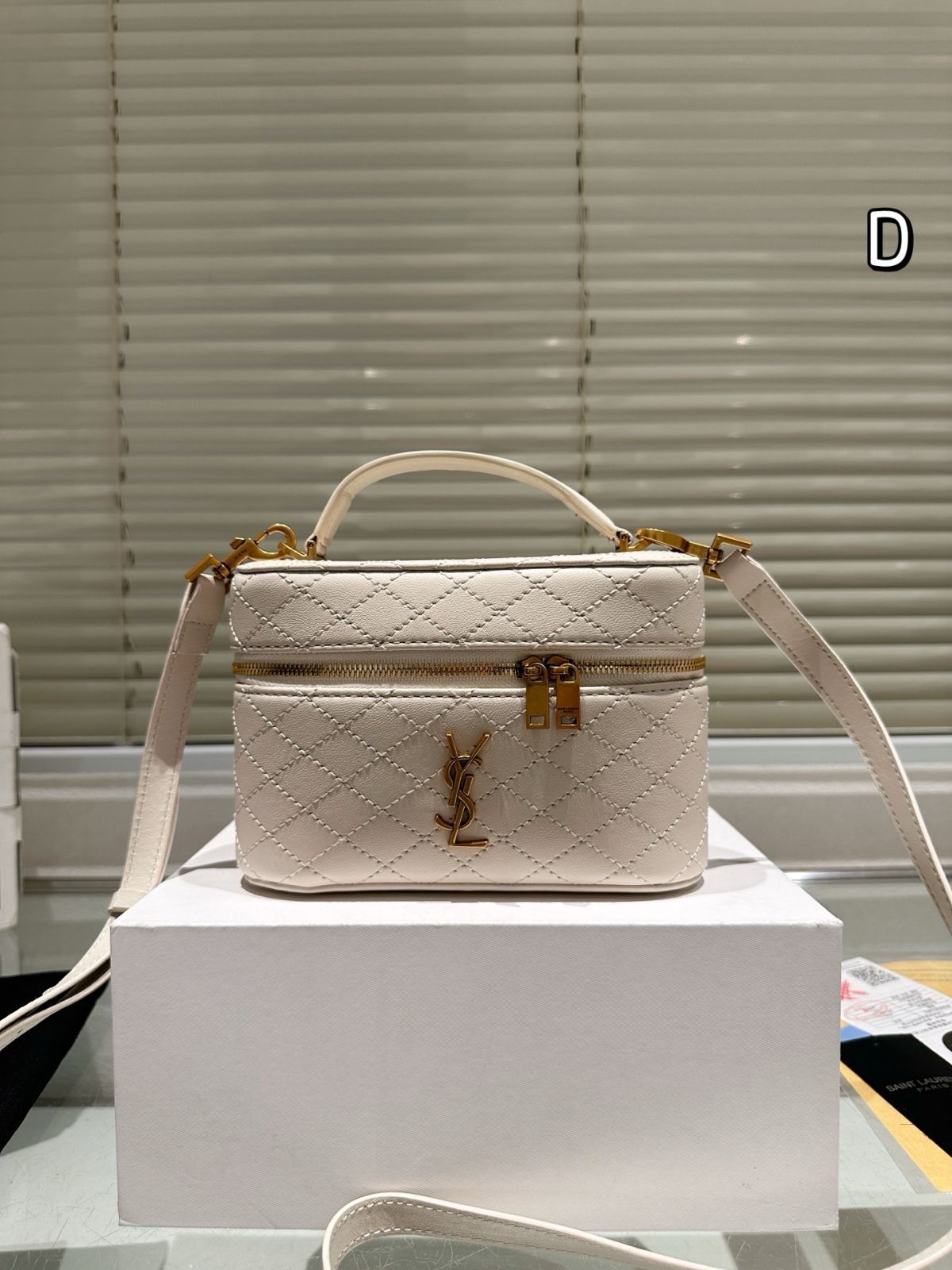 【今日特価】YSL Mini Gaby Rose Box Bag イエスル・サン・ローラン ミニ ガビ ローズ ボックス バッグ