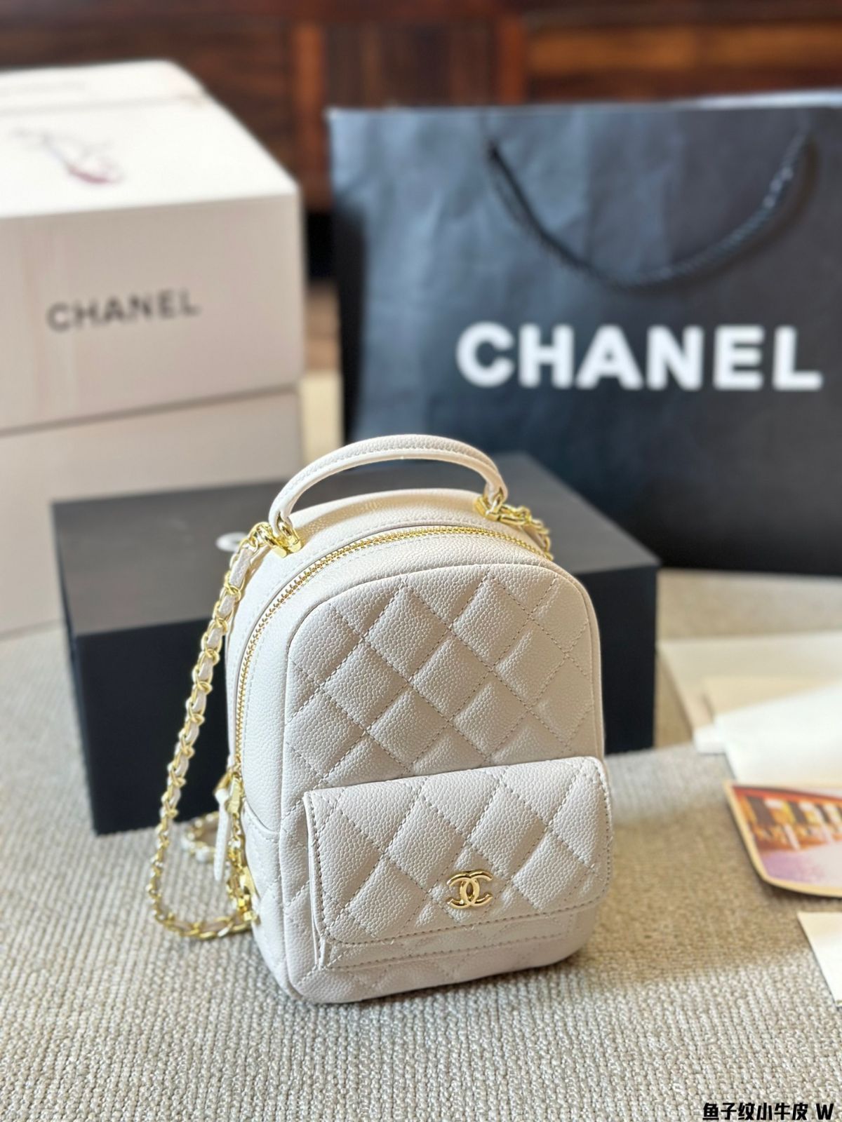 【今日特価】Vintage Chanel Backpack ヴィンテージシャネル バックパック