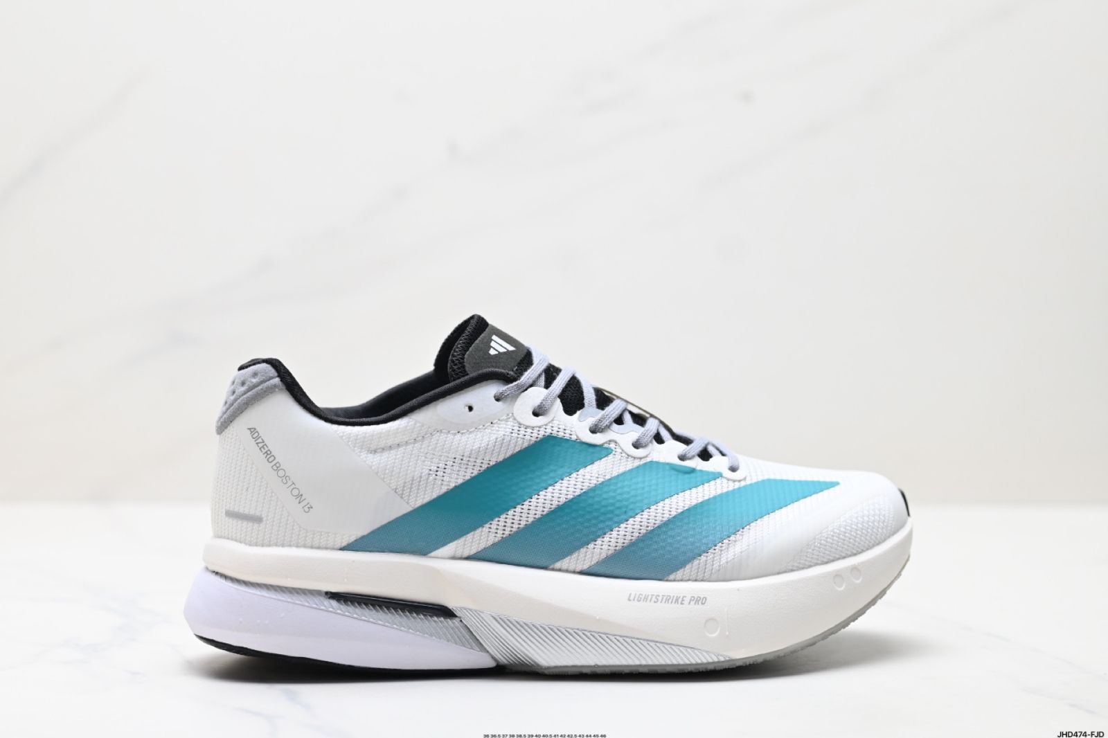 アディダス adidas アディゼロ ボストン 13 通気性のあるメッシュ レーシングランニングシューズ