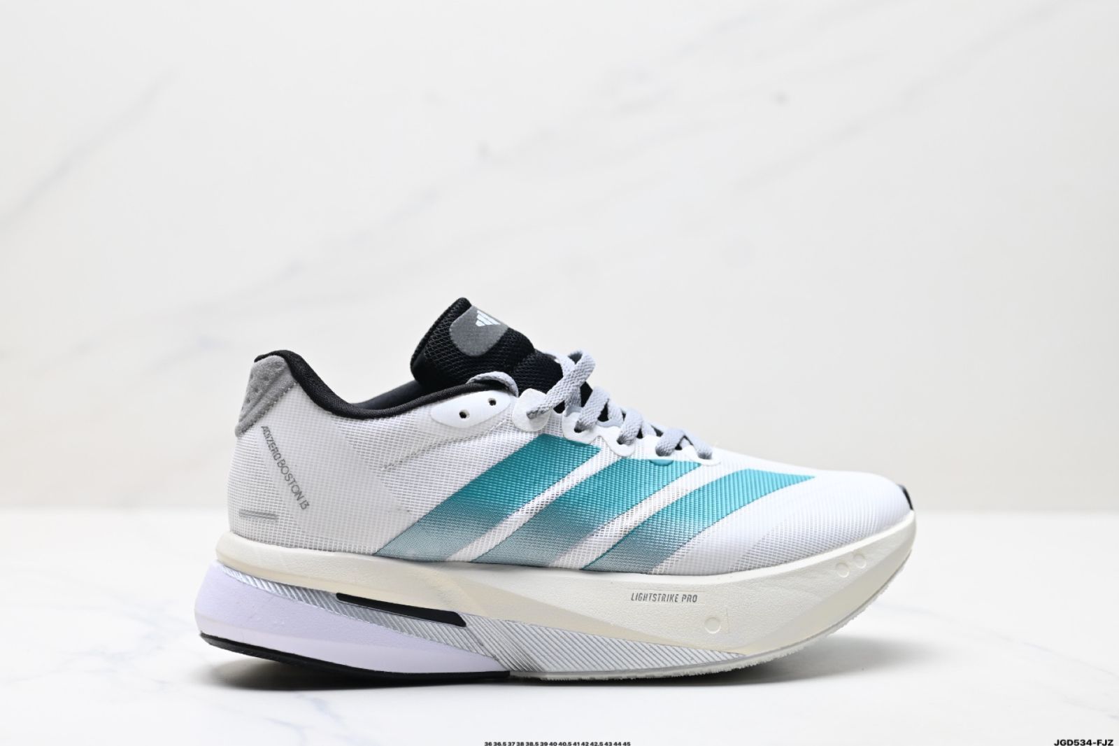 アディダス Adidas adizero BOSTON 13 通気性の良いメッシュ レース用ランニングシューズ