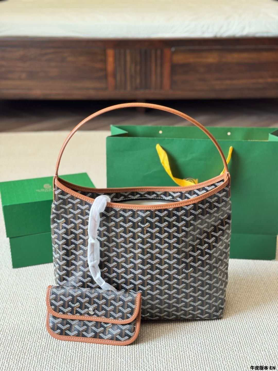 【今日特価】GOYARD Goyard Shopping Bag with Pouch ゴヤール ショッピングバッグ（ポーチ付き） 王菲さんオススメモデル