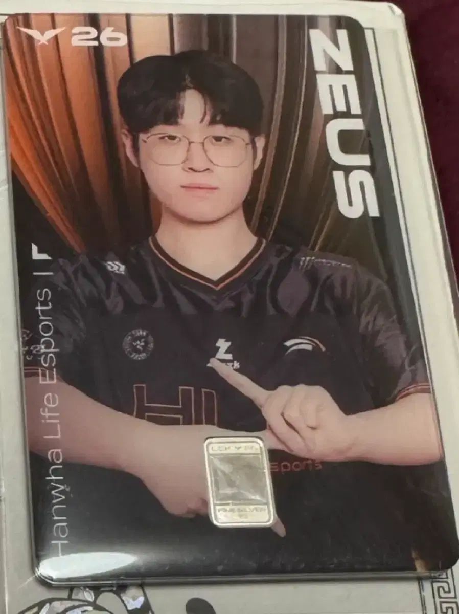 (ハンファ生命 Zeus) LCK 韓国造幣公社 シルバーカード