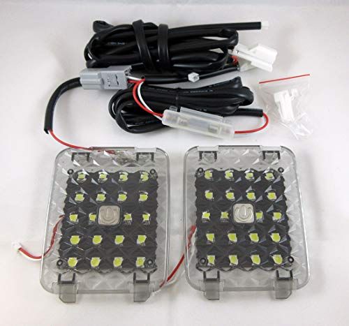 アルファード ヴェルファイア 30系 ラゲージ ラゲッジ 増設ランプ 増設キット トヨタ 互換品 LED 【新型 左右2個取付タイプ】カラー画像を使った取り付け説明書付きts 8831421b