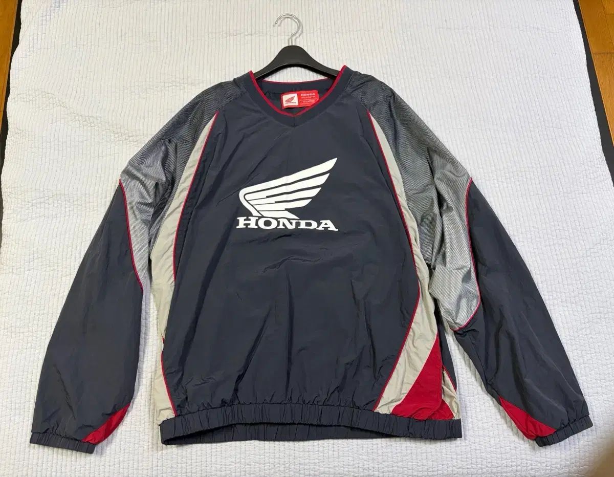 HONDA Speed Track ナイロン ロングスリーブ ネイビー