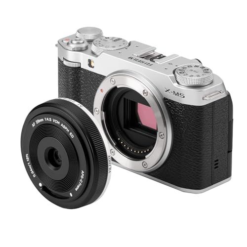 R◆VILTROX AF 28mm F4.5 XF 超薄型 レンズ 富士フィルム Xマウント, 28mm f/4.5 Xマウント用 レンズ オートフォーカス レンズ FUJIfilm カメラに適用 ミラーレスカメラレンズ 804e900a