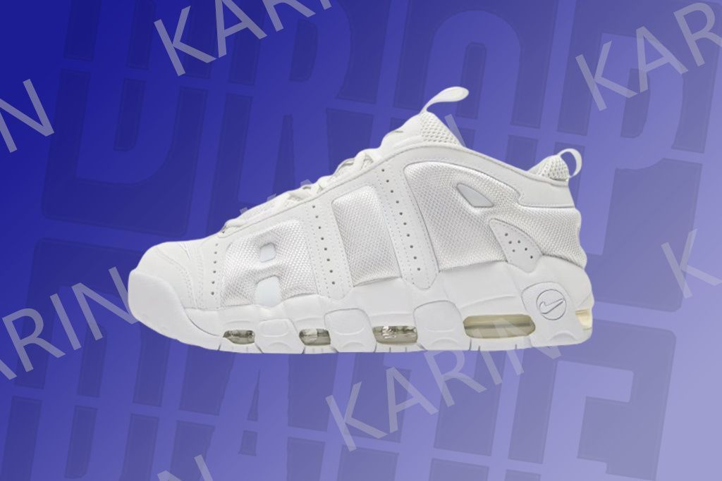 NIKEナイキ エア モア アップテンポ ロー ホワイト/ホワイト