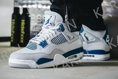 NIKE ナイキ エアジョーダン4 レトロ インダストリアルブルー