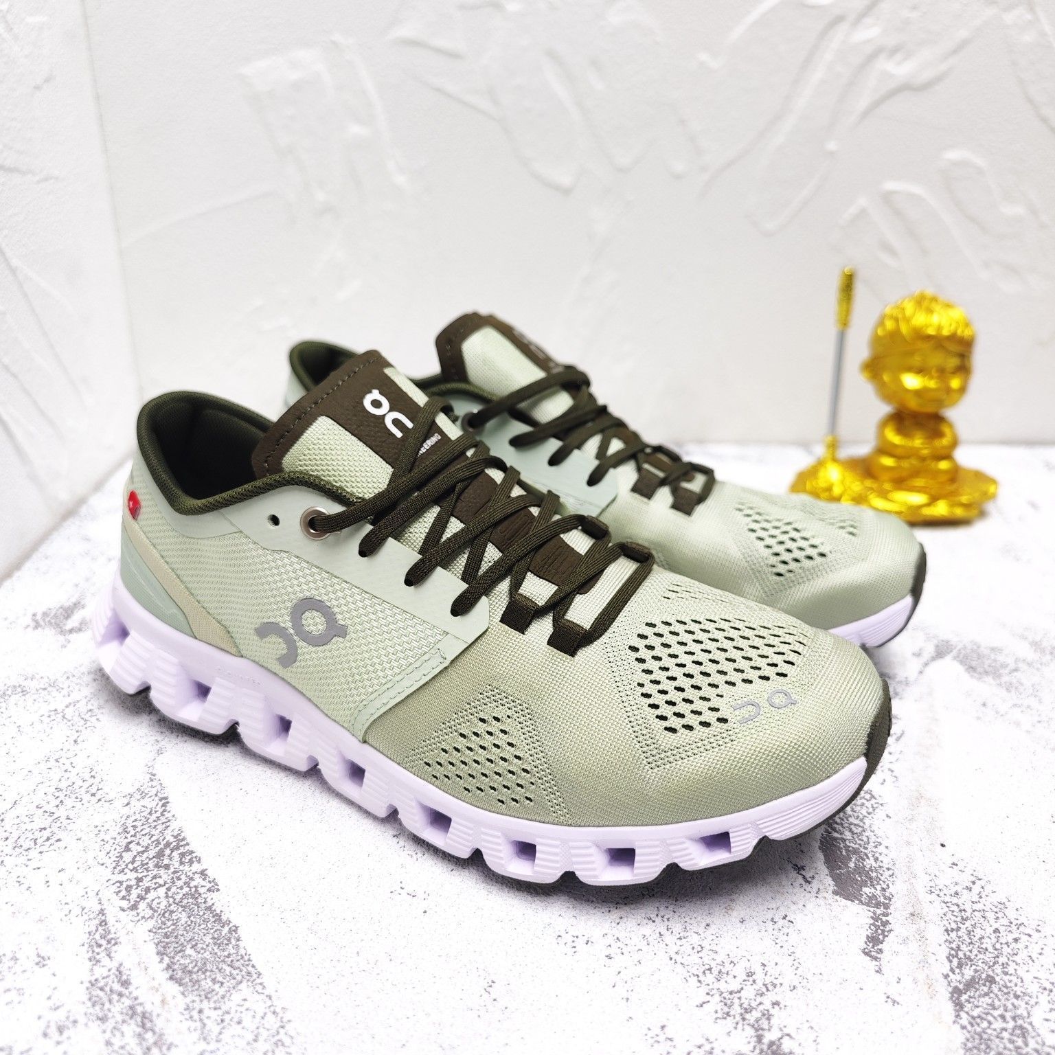 On Cloud X Sneakers オン クラウドX ジョギング スポーツ トレーニング ランニングシューズ メンズ レディース スニーカー タウンユース 新品 未使用 グリーン