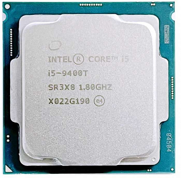 Intel Core i5-9400T SR3X8 6C 1.8GHz to 3.4GHz Socket 1151 Coffee Lake 14NM 9MB 35W Sep 2018