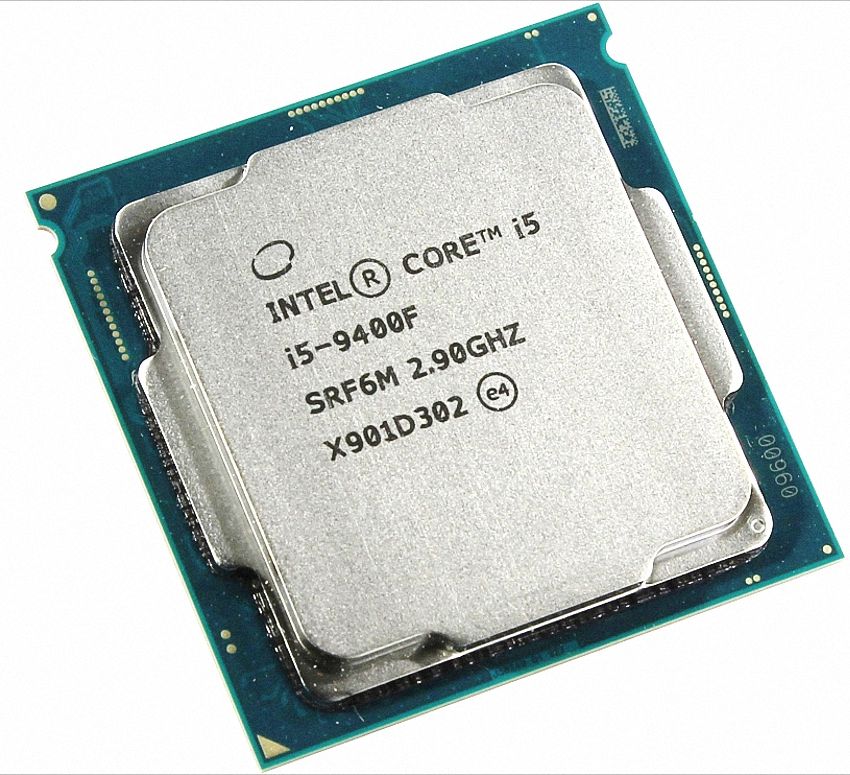 Intel Core i5-9400F SRF6M 6C 2.9GHz to 4.1GHz Socket 1151 Coffee Lake 14NM 9MB 65W Jan 2019