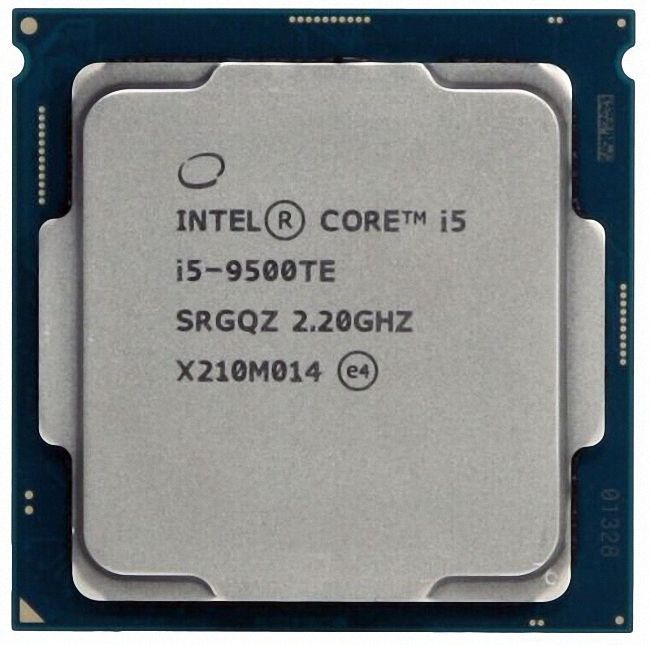 Intel Core i5-9500TE 6C 2.2GHz to 3.6GHz LGA1151 9MB 35W DDR4-2666 14NM