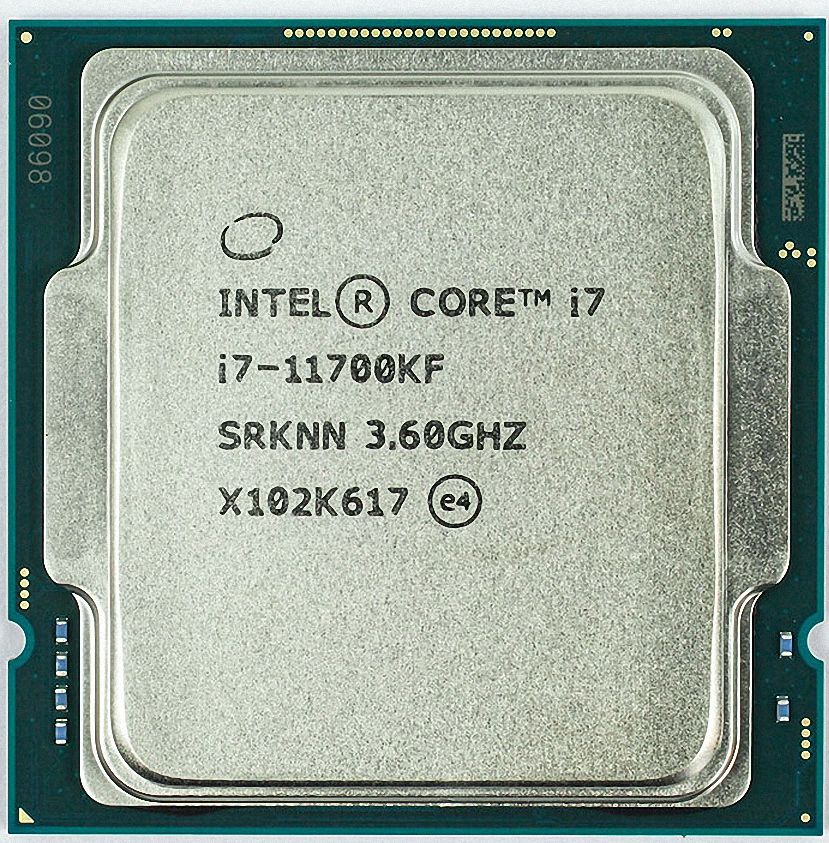 Intel Core i7-11700KF SRKNN 8C 16T 3.6GHz to 5GHz Socket 1200 Rocket Lake 14NM 16MB 125W Mar