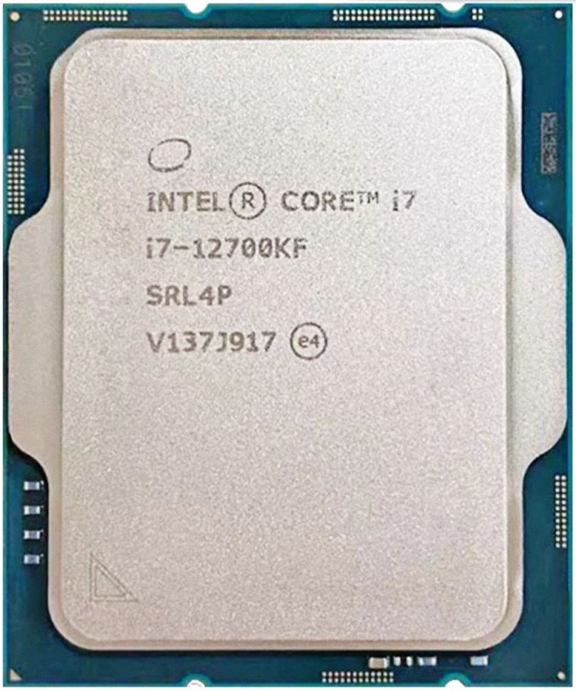 Intel Core i7-12700KF 12C 20T 3.6GHz to 5GHz Socket 1700 Alder Lake-S 10NM 25MB 125W Nov 2021
