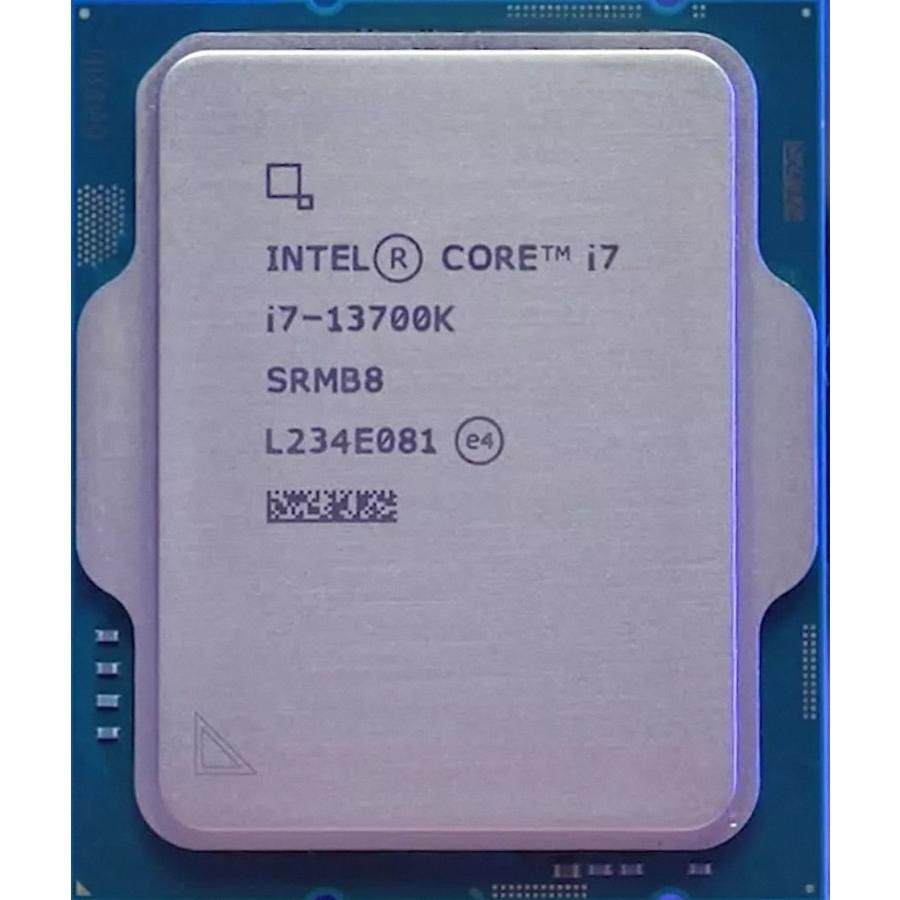 Intel Core i7-13700K 16C 24T 3.4GHz to 5.4GHz Socket 1700 Raptor Lake-S 10NM 30MB 125W Sep 2022