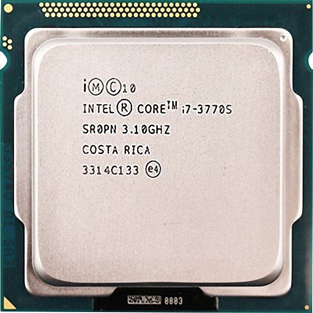 Intel Core i7-3770S SR0PN 4C 8T 3.1GHz to 3.9GHz Socket 1155 Ivy Bridge 22NM 8MB 65W Apr 2012