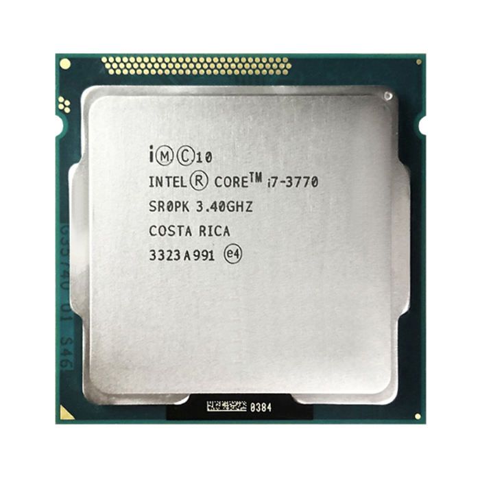 Intel Core i7-3770 SR0PK 4C 8T 3.4GHz to 3.9GHz Socket 1155 Ivy Bridge 22NM 8MB 77W Apr 2012