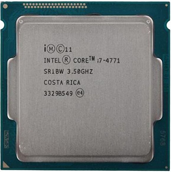 Intel Core i7-4771 SR1BW 4C 8T 3.5GHz to 3.9GHz Socket 1150 Haswell 22NM 8MB 84W Sep 2013