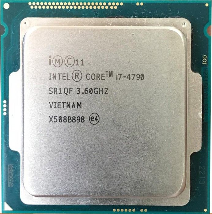 Intel Core i7-4790 SR1QF 4C 8T 3.6GHz to 4GHz Socket 1150 Haswell 22NM 8MB 84W May 2014