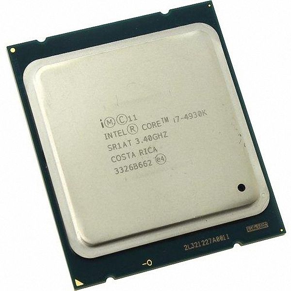 Intel Core i7-4930K SR1AT 6C 12T 3.4GHz to 3.9GHz Socket 2011 Ivy Bridge-E 22NM 12MB 130W Sep