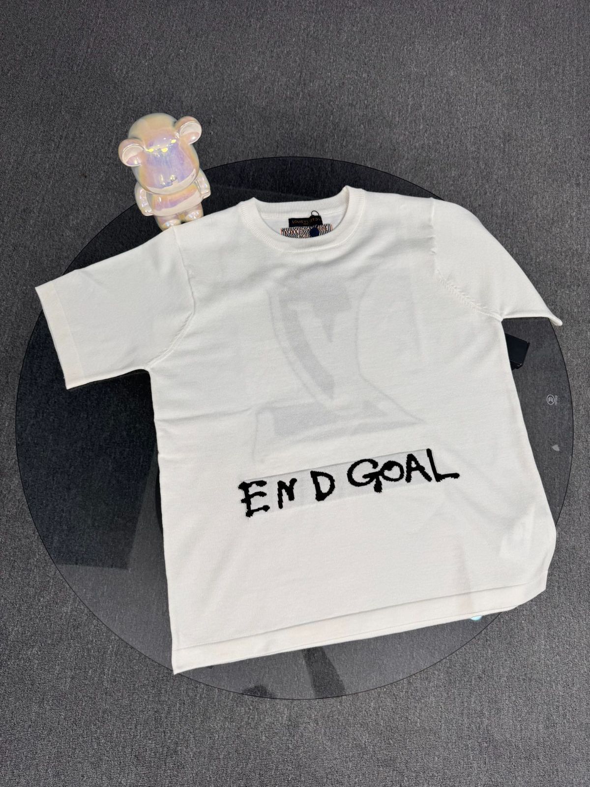 【今日特価】Louis Vuitton 25SS ロゴ大デザイン ニット T シャツ