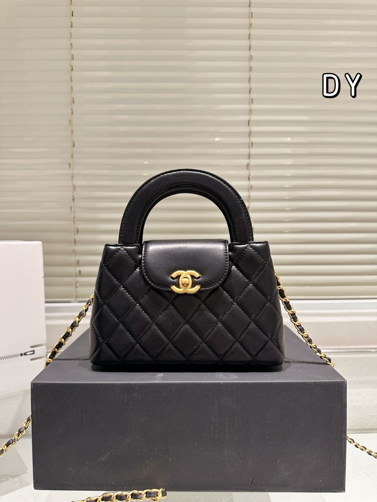 【今日特価】Chanel 24K Kelly Chain Bag シャネル 24K ケリーチェーンバッグ-WTO輸入3