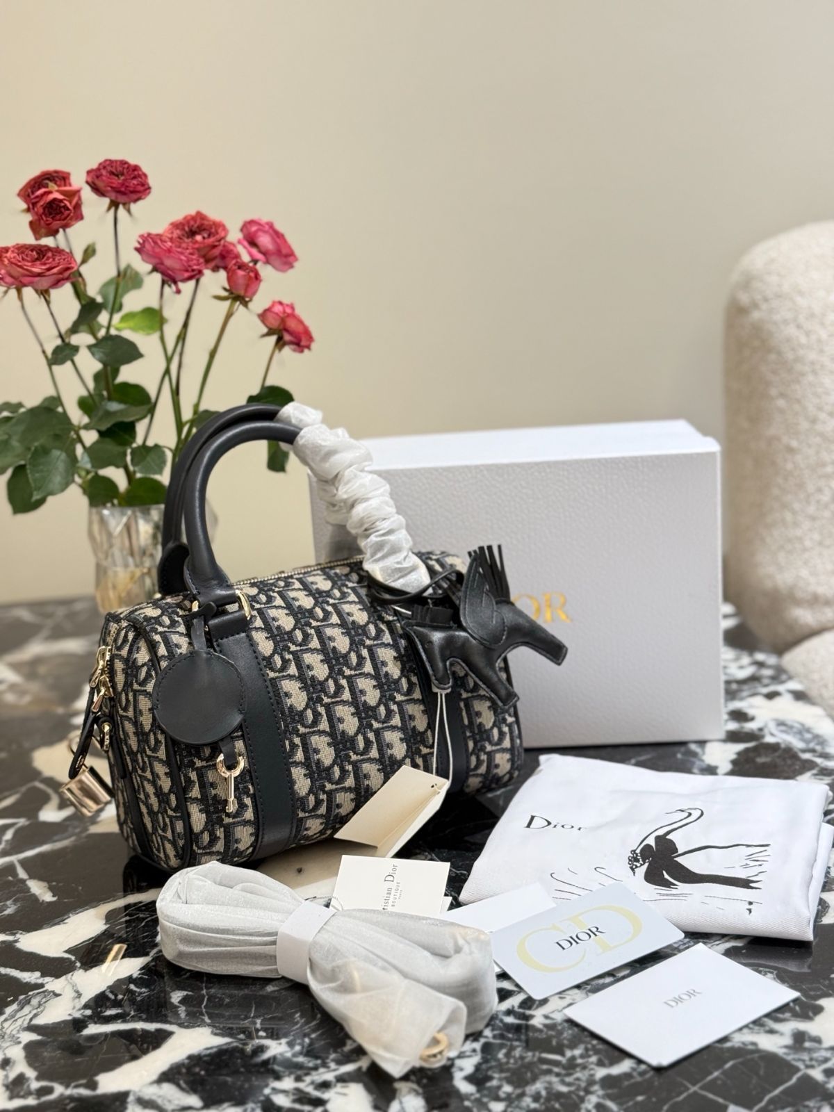 【今日特価】Dior Groove Boston Bag ディオール グルーヴ ボストン バッグ-WTO輸入3