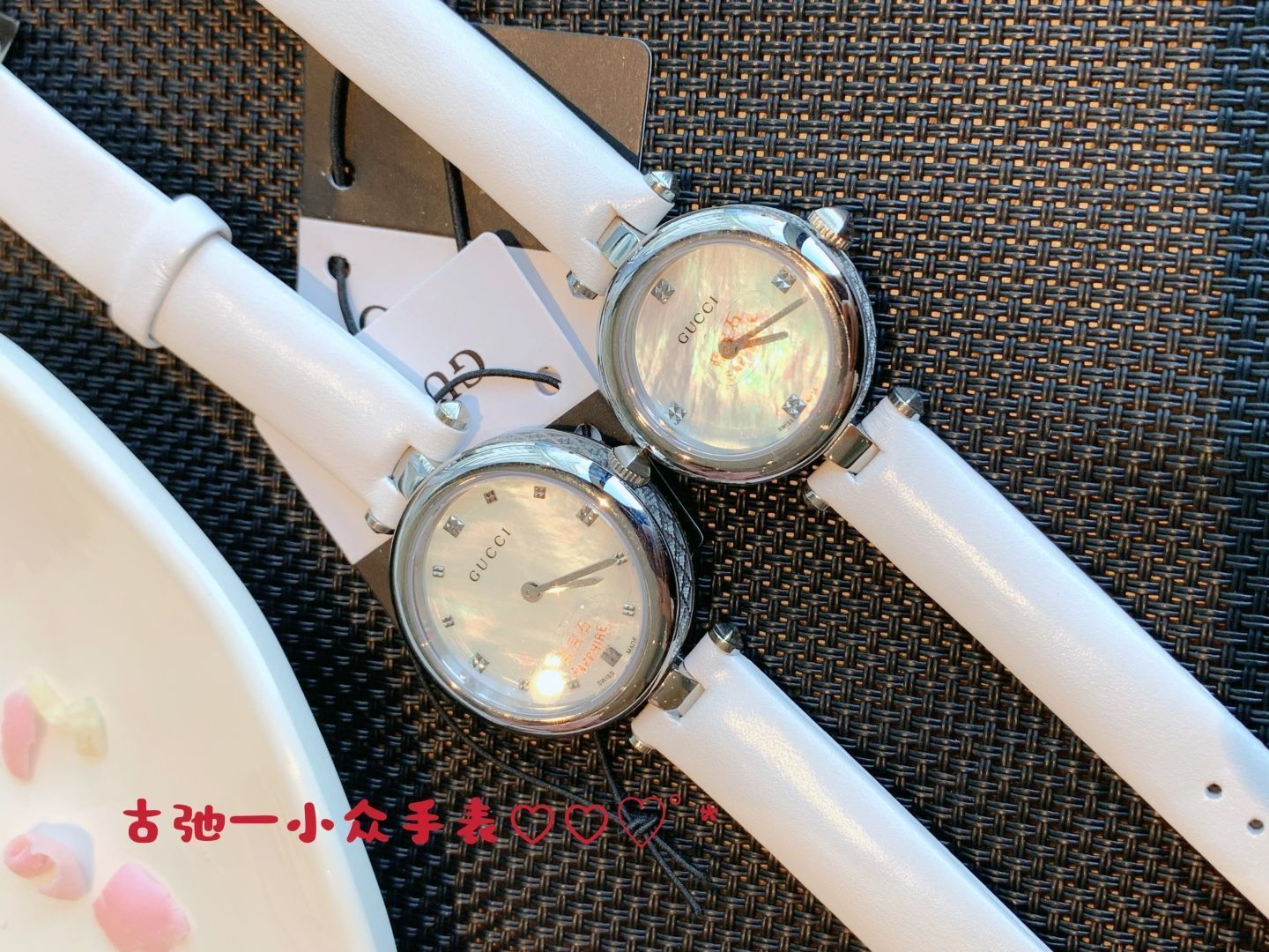GUCCI グッチ レディース腕時計 27mm｜マザーオブパール×スイス製クオーツ｜本日限定特価新品未使用-WTO輸入5