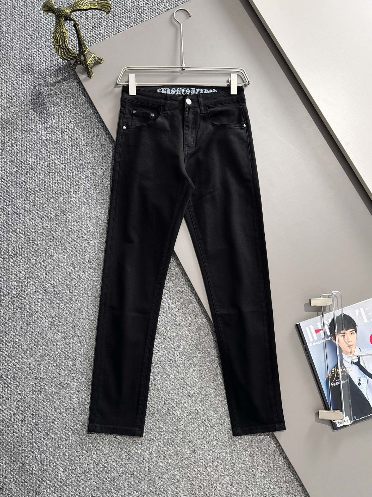 【今日特価】Chrome Hearts 2025 夏 ホットフィックス 修身ジーンズ