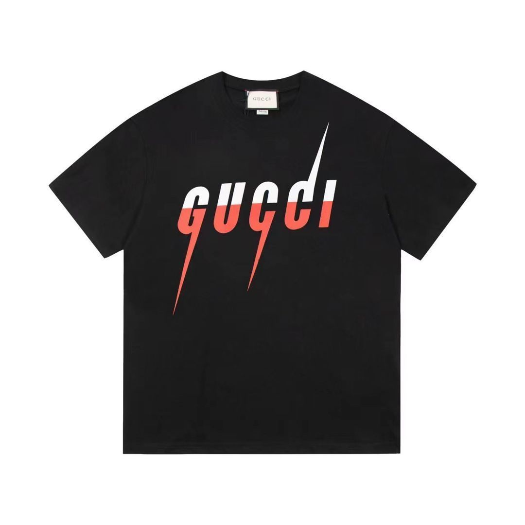 【今日特価】Gucci クラシック エッジプリント T シャツ