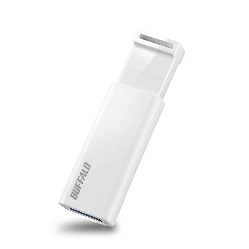 バッファロー USBメモリ 128GB ノックスライド式 USB3.2(Gen1)/3.1(Gen 1)/3.0/2.0 充実サポート RUF3-KS128GA-W/Nas fb0ac274