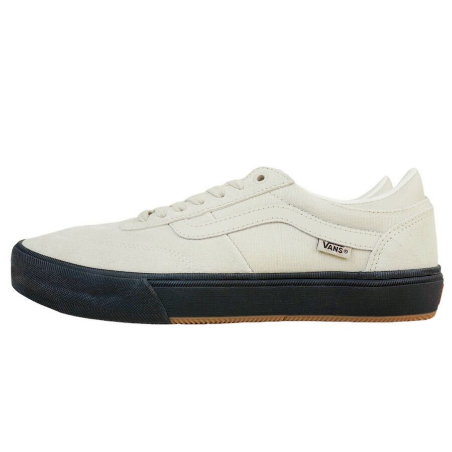 VANS スニーカーVANS ヴァンズ バンズSKATE GILBERT CROCKETT【箱なし】スケート ギルバートクロケットKHAKI/BLACK カーキ/ブラックスエード オフホワイト 黒 白 モノトーン メンズ スニーカー 靴 スケボー sk8
