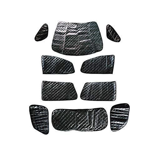 エスティマ対応 50系 サンシェード 1台分 全窓用 10枚セット 車中泊 キャンプ アウトドア 日よけ カーテンts 69952e4c
