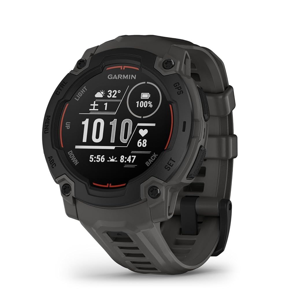 ガーミン(GARMIN) Instinct E 45mmサイズ Black Bezel with Charcoal Band 010-02933-12
