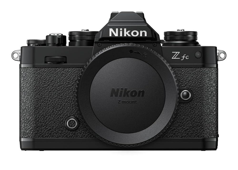Nikon ニコン Zfc ボディ ブラック 初心者向け ミラーレス一眼カメラ APS-C Vlog 人・動物認識 小型・コンパクト Zマウント フィルムカメラニコンFM2