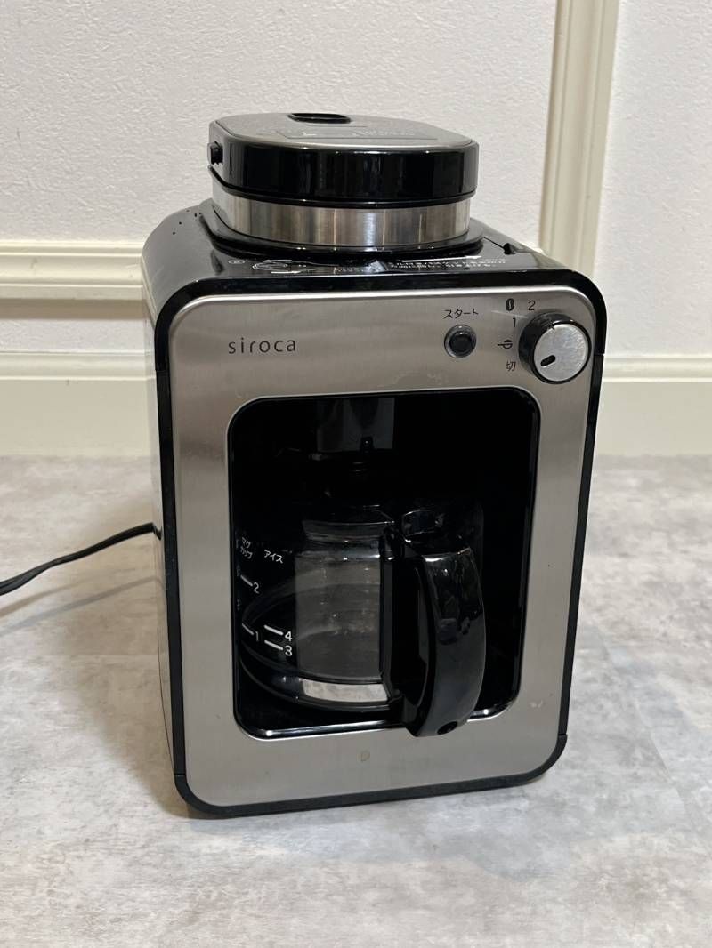 siroca SC-A211 ドリップ式 水溶器一体型 コーヒーメーカー 19年製