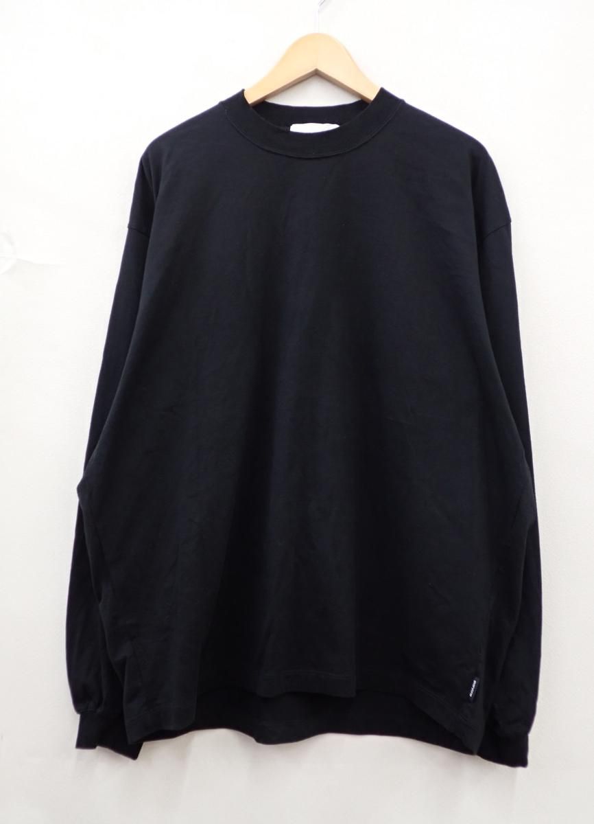 ★7934☆everyone エブリワン 25SS COTTON LONG SLEEVE T-SHIRT Tシャツ 長袖 EV25-CS38　L
