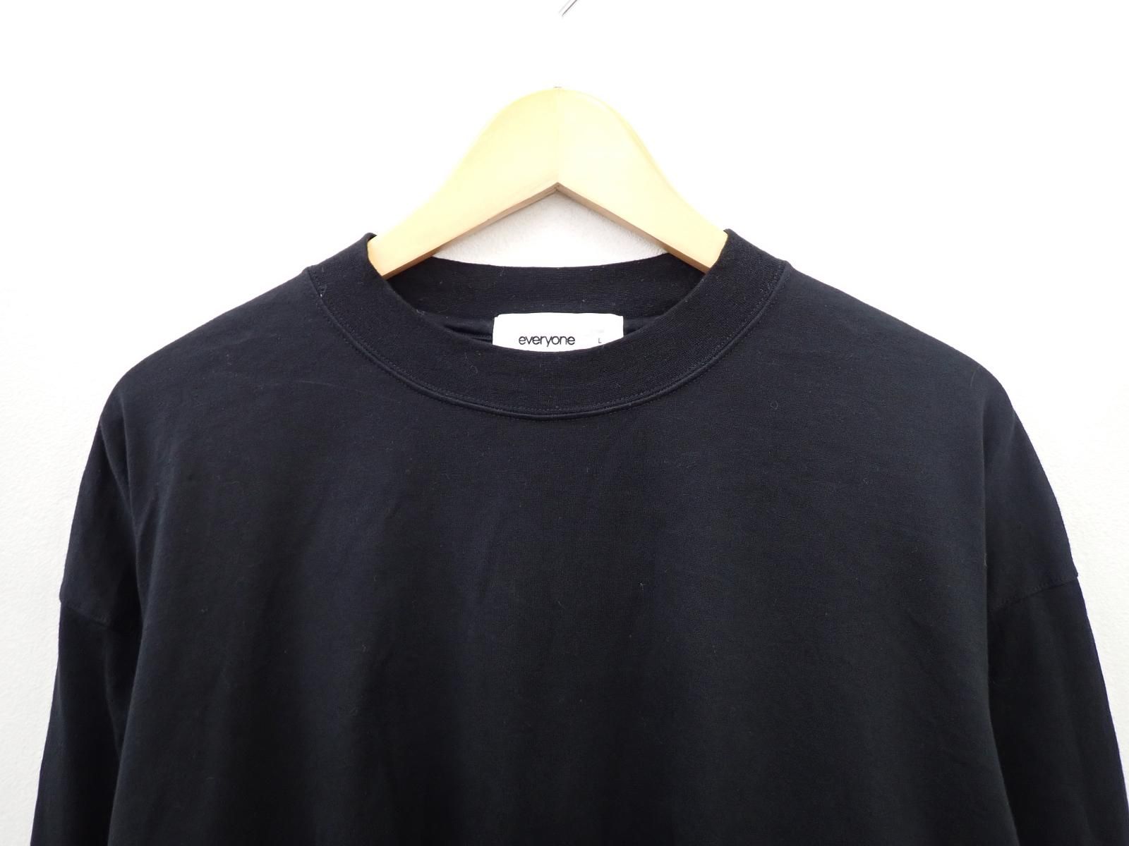 ☆7934☆everyone エブリワン 25SS COTTON LONG SLEEVE T-SHIRT T