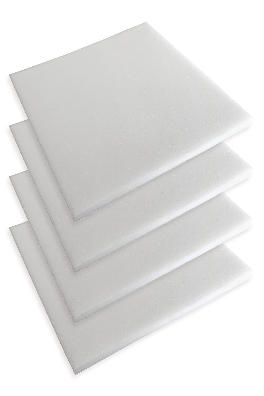 金鵄 ヌードクッション 低反発ウレタン シート 40x40cm (4, 2.5cm)as dbc03600