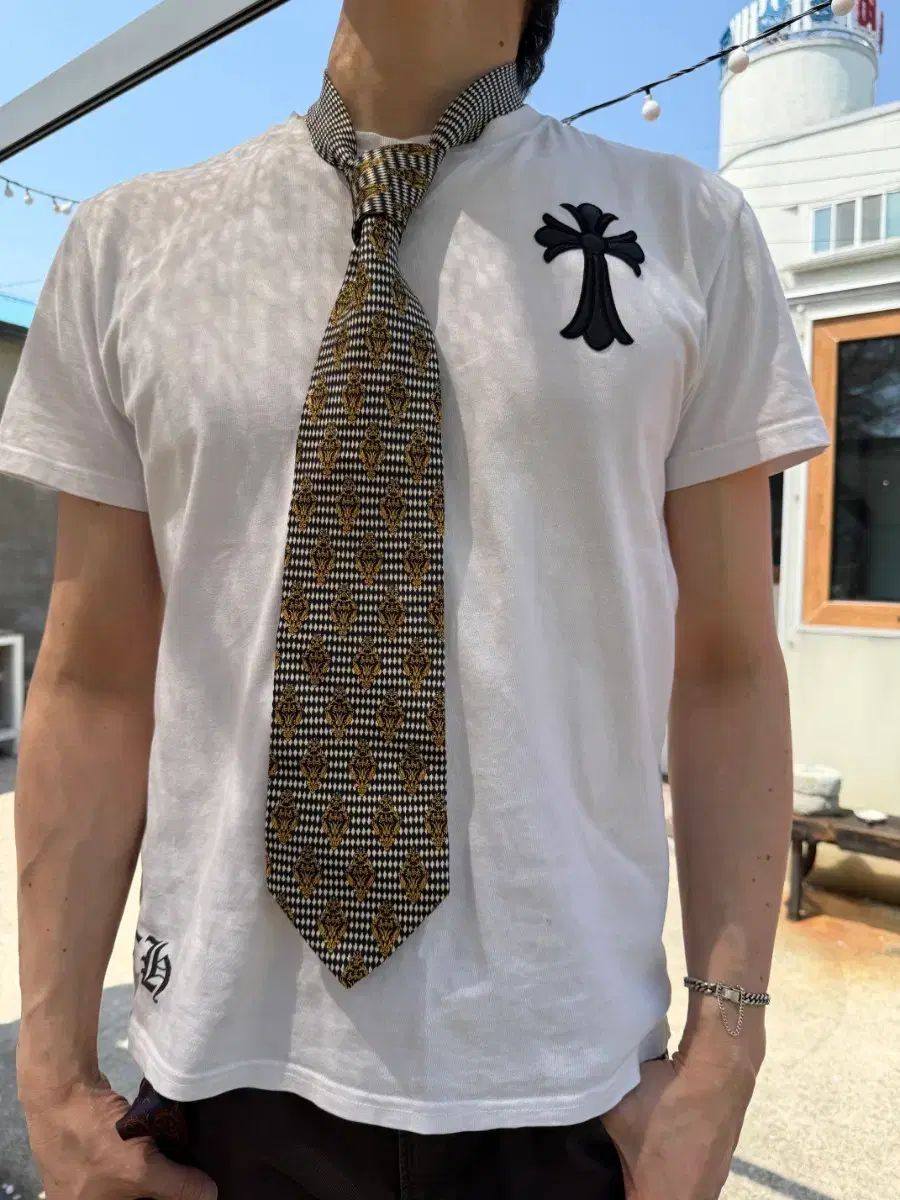 gianni Versace ヴェルサーチェ シルクネクタイ-期間限定タイムセール開催