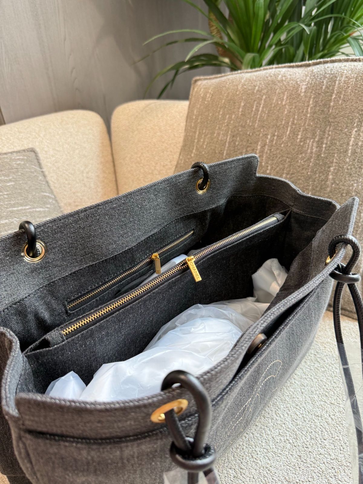 今日特価】Chanel シャネル デニム トートバッグ-WTO輸入2 - メルカリ
