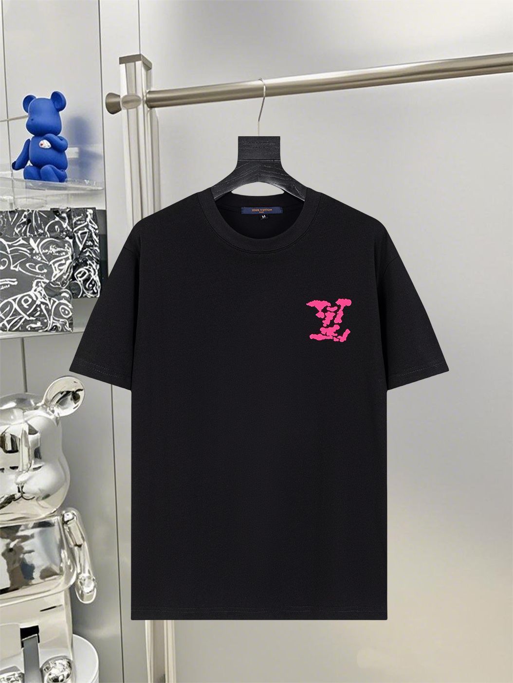 【今日特価】Louis Vuitton 2025SS プレミアムプリント T シャツ