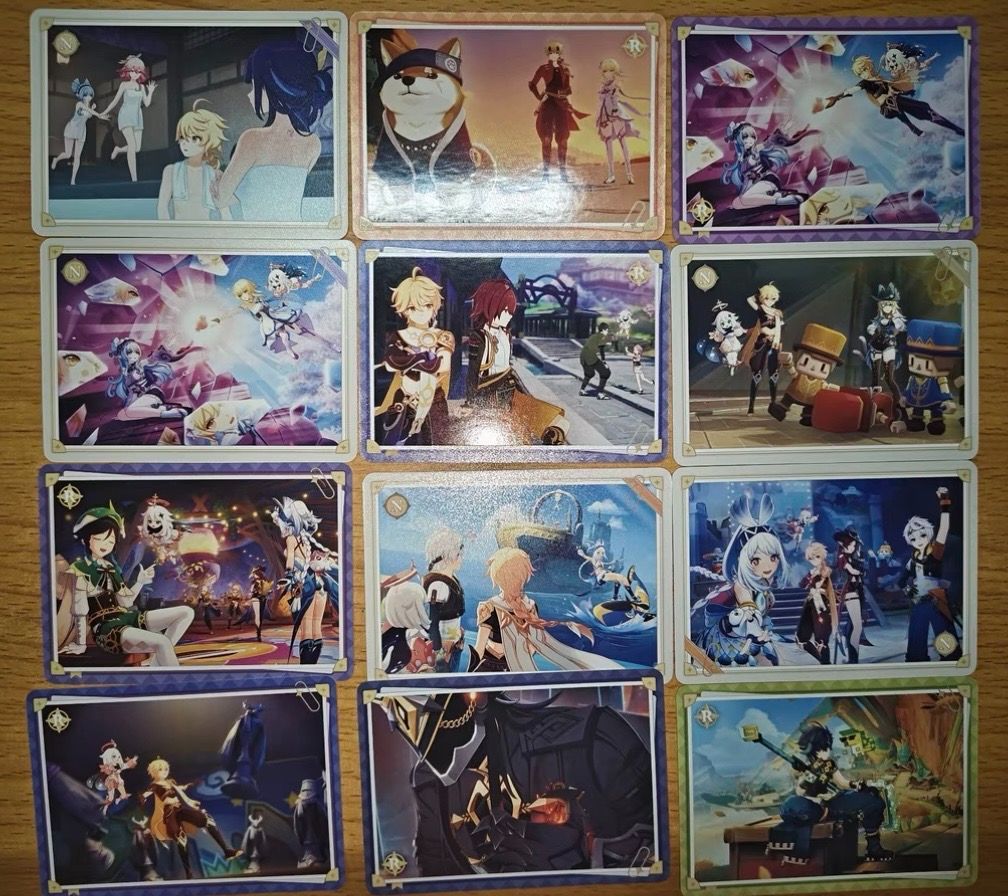 原神 Genshin Impact 流光行記シリーズ コレクションカード BOXセット